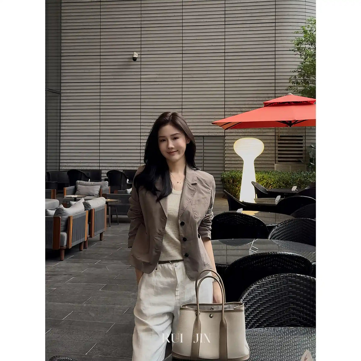 Tailored Notch-Lapel Jacket for Work and Weekend