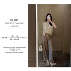 Knit Two‑Piece Set, Summer Women Layering Outfit